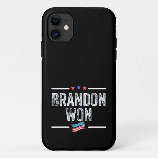 Coques Case-Mate iPhone brandon won, brandon won drôle, brandon won americ (Dos)