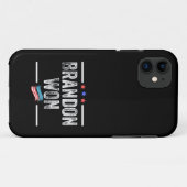 Coques Case-Mate iPhone brandon won, brandon won drôle, brandon won americ (Dos (Horizontal))