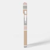 Coques Case-Mate iPhone Brayures beiges (Verso / Gauche)