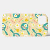 Coques Case-Mate iPhone Breakfast Pattern (Verso (horizontal))