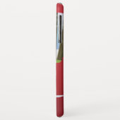 Coques Case-Mate iPhone Brésil Affiche illustrée de voyage. (Dos/Gauche)