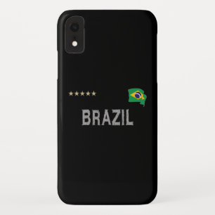 Case-Mate iPhone Case Brésil Fan Football Fan Chemise Coeur