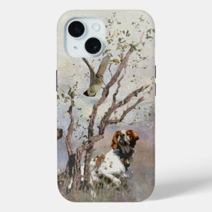 Coque Pour iPhone 15 Bretagne Espagnol, Passion pour les oiseaux