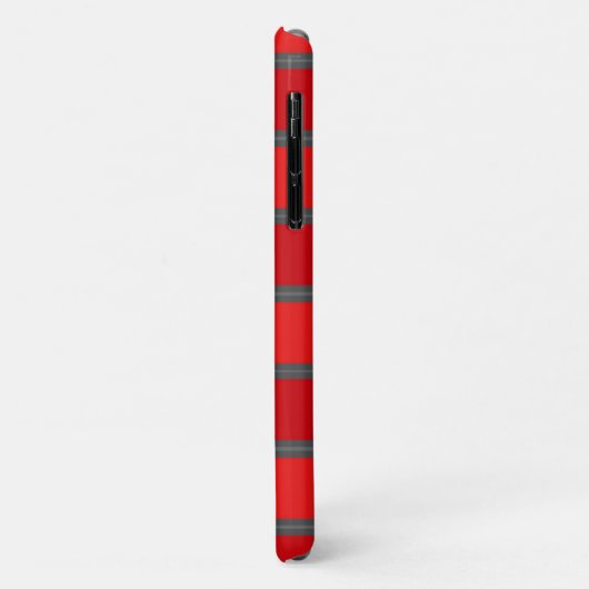 Coques Case-Mate iPhone Brick rouge (Dos/Gauche)