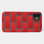 Coques Case-Mate iPhone Brick rouge (Dos (Horizontal))