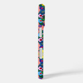 Coques Case-Mate iPhone Bright Abstrait Flower Art (Verso / Droite)