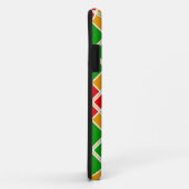 Coques Case-Mate iPhone Bright Argyl rouge vert jaune motif accessoire (Dos/Droite)