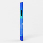 Coques Case-Mate iPhone Bright Blue Tulip iPhone 3 Case (Dos/Droite)