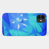 Coques Case-Mate iPhone Bright Blue Tulip iPhone 3 Case (Dos (Horizontal))