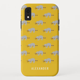 Case-Mate iPhone Case Bright coloré amusant dessin animé paresseux