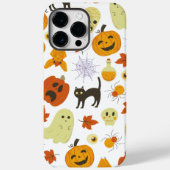 Coques Case-Mate iPhone Bright Cute Automne Orange Halloween Motif (Verso)