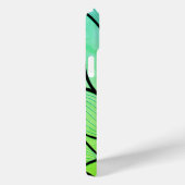 Coques Case-Mate iPhone Bright Green Hues Creative Leave Motif (Verso / Droite)