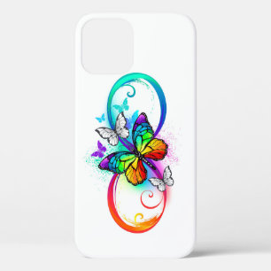 Case-Mate iPhone Case Bright infinity with rainbow butterfly