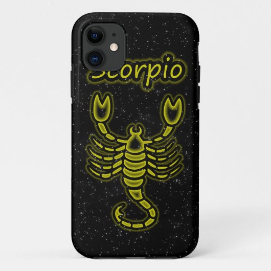 Coques Case-Mate iPhone Bright Scorpio (Dos)