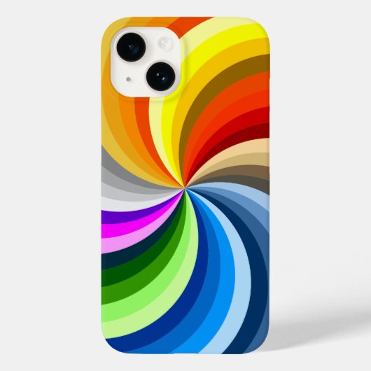 Coques Case-Mate iPhone Bright swirl (Verso)