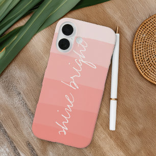 Coques iPhone 16 Briller   Aquarelle Ombre Stripe