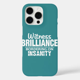 iPhone 16 Pro Case BRILLIANCE VS INSANITÉ personnalisée Motorola coqu