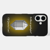 Coques Case-Mate iPhone Brilliant géologue Quartz Pun (Verso (horizontal))
