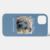 Coques Case-Mate iPhone Brindle Pit Bull Puppy par Shirley Taylor (Verso (horizontal))