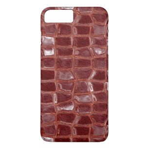 Coque Case-Mate Pour iPhone Briques en verre rouge foncé motif géométrique abs