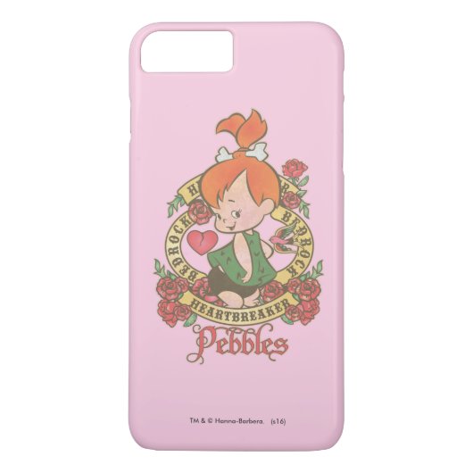 Coques Case-Mate iPhone Brise-coeur PEBBLES™ (Dos)