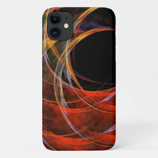 Coques Case-Mate iPhone Briser le Cercle Vortex de Feu Art Abstrait (Dos)