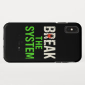 Coques Case-Mate iPhone Briser le système - Motivationnel audacieux (Dos (Horizontal))