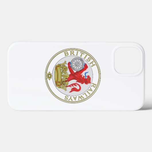 Coques Case-Mate iPhone British Railways Lion logo (Verso (horizontal))