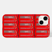 Coques Case-Mate iPhone British Red Thème Londres Téléphone Booth (Verso (horizontal))