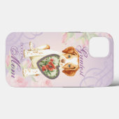 Coques Case-Mate iPhone Brittany Heart Maman (Verso (horizontal))