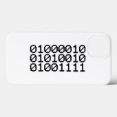 COQUES Case-Mate iPhone BRO BINAIRE (Verso (horizontal))