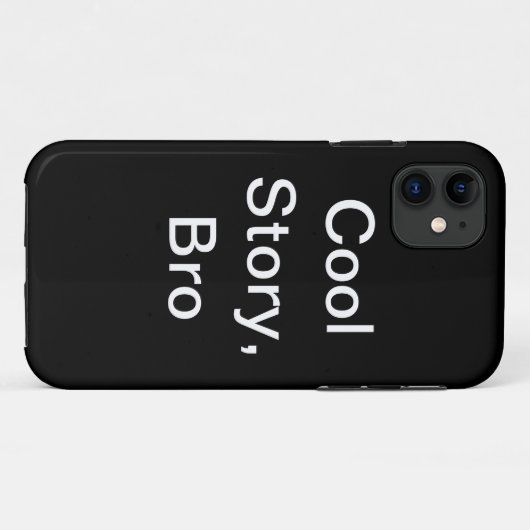 Coques Case-Mate iPhone bro frais d'histoire (Dos (Horizontal))