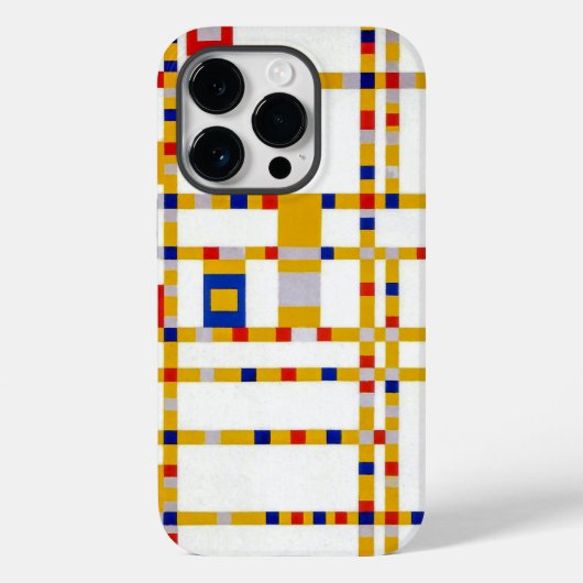 Coques Case-Mate iPhone Broadway Boogie Woogie | Piet Mondrian | (Verso)
