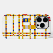 Coques Case-Mate iPhone Broadway Boogie Woogie | Piet Mondrian | (Verso (horizontal))