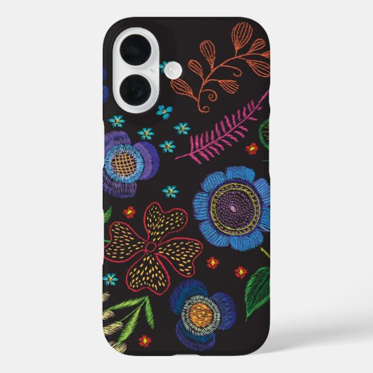Coques Case-Mate iPhone broche brodé (Verso)