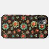 Coques Case-Mate iPhone Broches ethniques motif sans couture (Dos (Horizontal))