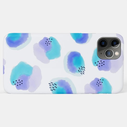 Coques Case-Mate iPhone Brochures aquarelles (Dos (Horizontal))