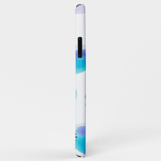 Coques Case-Mate iPhone Brochures aquarelles (Dos/Droite)