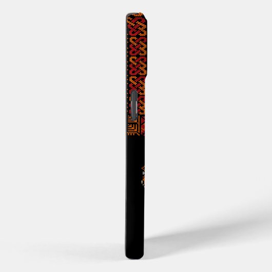 Coques Case-Mate iPhone Broderie palestinienne de Tatreez | Art palestine (Verso / Droite)