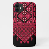 Coques Case-Mate iPhone Broderie palestinienne Tatreez design imprimé (Dos)