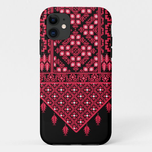 Coques Case-Mate iPhone Broderie palestinienne Tatreez design imprimé (Dos)