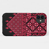 Coques Case-Mate iPhone Broderie palestinienne Tatreez design imprimé (Dos (Horizontal))