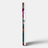 Coques Case-Mate iPhone Broderie verticale indienne de miroir et de fileta (Verso / Gauche)