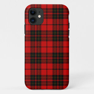 Case-Mate iPhone Case Brodie tartan rouge noir plaid