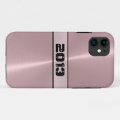 Coques Case-Mate iPhone Bronze brillant acier inoxydable métal 2 (Dos (Horizontal))