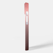 Coques Case-Mate iPhone bronze poli titane Radial et métallique (Verso / Gauche)