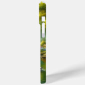 Coques Case-Mate iPhone Brook de printemps avec canards/fleurs (Verso / Gauche)