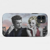 Coques Case-Mate iPhone Brooklyn B&W (Dos (Horizontal))