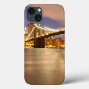 Coques Pour iPhone Brooklyn Bridge and Manhattan at Night.