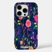 Coques Case-Mate iPhone Brosses florales audacieuses (Verso)